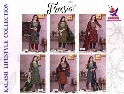 Kalash Freesia Ethnic Wear Designer Wholesale Readymade Salwar Suits
